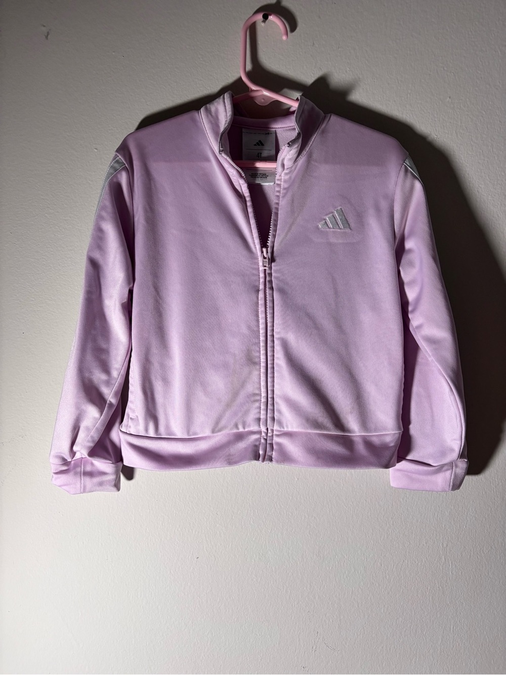 Adidas Women's Light Pink Track Jacket